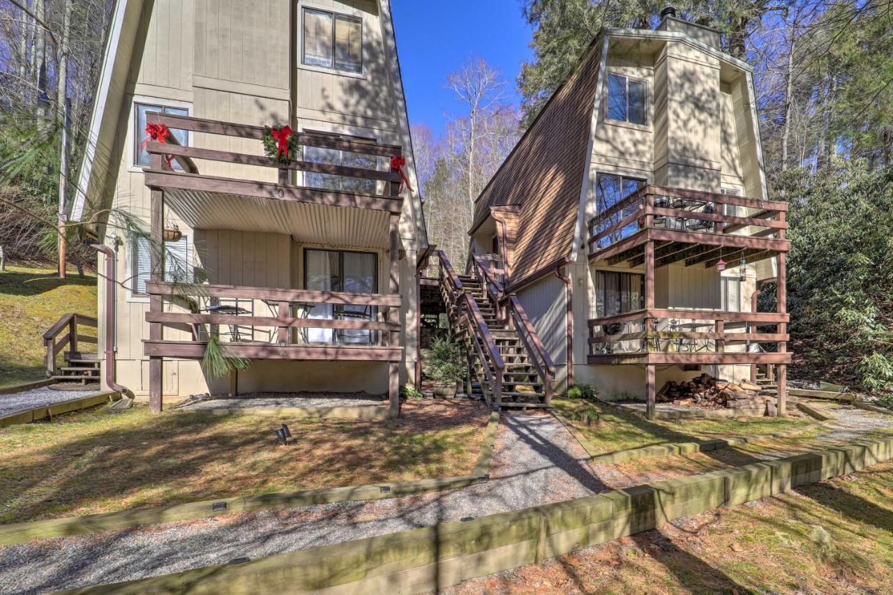 Banner Elk Mountain Retreat With Deck And Fireplace Εξωτερικό φωτογραφία