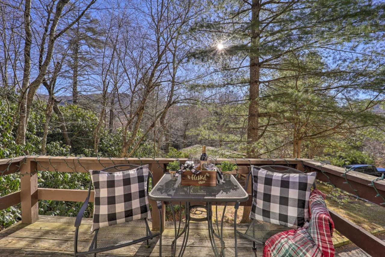 Banner Elk Mountain Retreat With Deck And Fireplace Εξωτερικό φωτογραφία