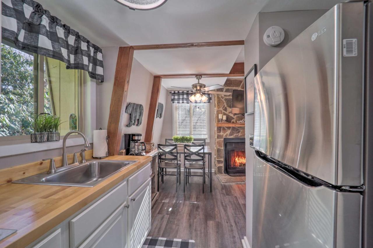 Banner Elk Mountain Retreat With Deck And Fireplace Εξωτερικό φωτογραφία